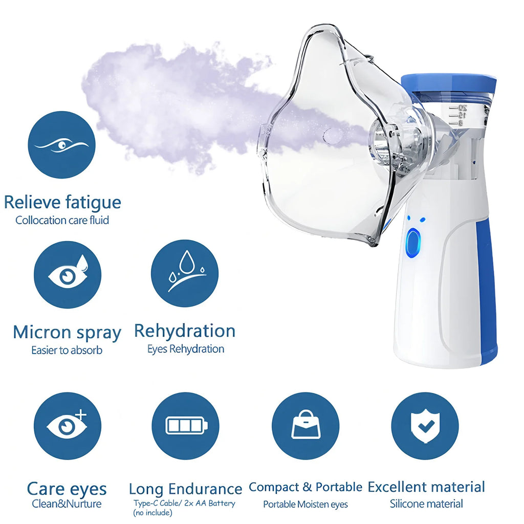 Mini Humidifier Facial Steamer Device Beauty Spray Hydrating Apparatus Cold Spray Apparatus Nano Spray Skin Care