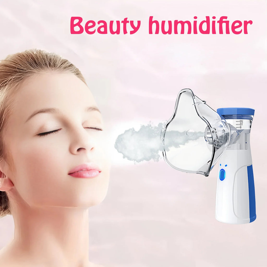 Mini Humidifier Facial Steamer Device Beauty Spray Hydrating Apparatus Cold Spray Apparatus Nano Spray Skin Care